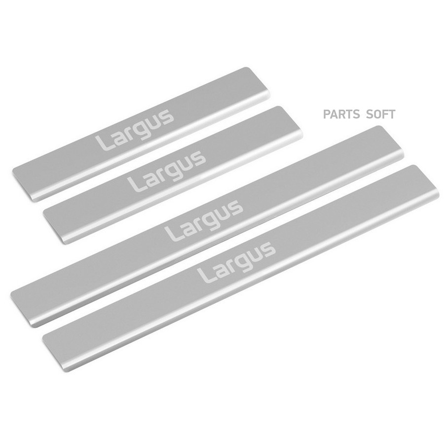 Накладка на пороги для а/м Lada Largus 2012- (4 шт.) AUTOMAX - AUTOMAX None None